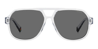 Polaroid PLD 6193/S unisex Transparent Squared Sunglasses
