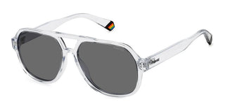 Polaroid PLD 6193/S unisex Transparent Squared Sunglasses