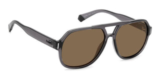 Polaroid PLD 6193/S unisex Grey Squared Sunglasses