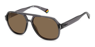 Polaroid PLD 6193/S unisex Grey Squared Sunglasses