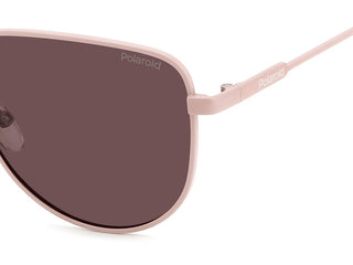 Polaroid PLD 6196/S/X unisex Pink Squared Sunglasses