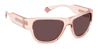 Polaroid Pld 6197/s Unisex Pink Squared Sunglasses