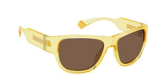 Polaroid PLD 6197/S unisex Yellow Squared Sunglasses