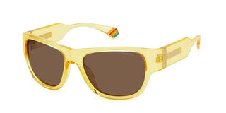 Polaroid PLD 6197/S unisex Yellow Squared Sunglasses