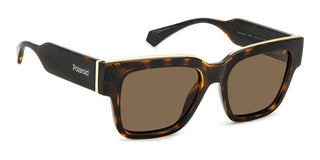 Polaroid PLD 6198/S/X unisex Havana Squared Sunglasses
