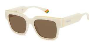 Polaroid PLD 6198/S/X unisex White Squared Sunglasses