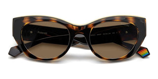 Polaroid PLD 6199/S/X women Havana Squared Sunglasses