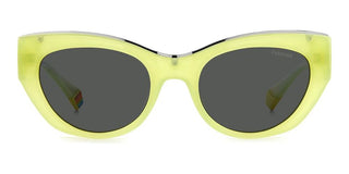 Polaroid Pld 6199/s/x Women Yellow Squared Sunglasses