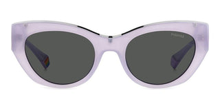 Polaroid PLD 6199/S/X women Violet Squared Sunglasses