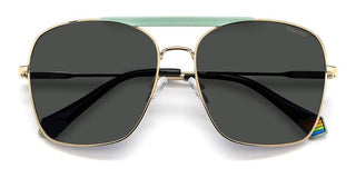 Polaroid PLD 6201/S/X women Blue Geometric Sunglasses