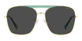 Polaroid PLD 6201/S/X women Blue Geometric Sunglasses