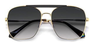 Polaroid PLD 6201/S/X women Black Geometric Sunglasses