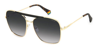 Polaroid PLD 6201/S/X women Black Geometric Sunglasses