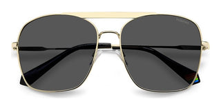 Polaroid PLD 6201/S/X women Gold Geometric Sunglasses