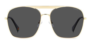 Polaroid PLD 6201/S/X women Gold Geometric Sunglasses