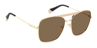 Polaroid PLD 6201/S/X women Gold Geometric Sunglasses