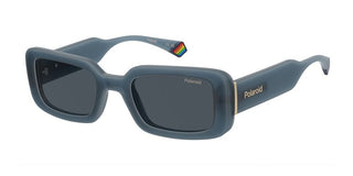 Polaroid PLD 6208/S/XN women Blue Rectangle Sunglasses