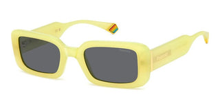 Polaroid PLD 6208/S/X women Yellow Squared Sunglasses