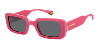 Polaroid PLD 6208/S/X women Pink Squared Sunglasses
