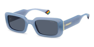 Polaroid PLD 6208/S/X women Blue Squared Sunglasses