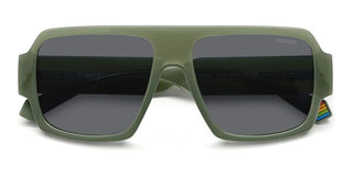 Polaroid PLD 6209/S/X unisex Green Geometric Sunglasses