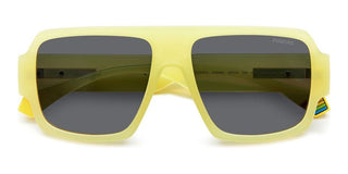 Polaroid PLD 6209/S/X unisex Yellow Geometric Sunglasses