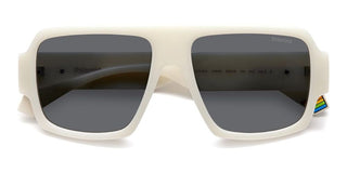 Polaroid PLD 6209/S/X unisex White Geometric Sunglasses