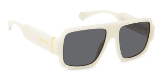 Polaroid PLD 6209/S/X unisex White Geometric Sunglasses