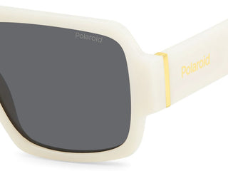 Polaroid PLD 6209/S/X unisex White Geometric Sunglasses