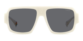 Polaroid PLD 6209/S/X unisex White Geometric Sunglasses