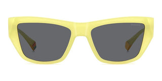 Polaroid PLD 6210/S/X women Yellow Squared Sunglasses