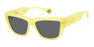 Polaroid PLD 6210/S/X women Yellow Squared Sunglasses