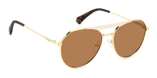 Polaroid PLD 6211/S/X unisex Gold Geometric Sunglasses