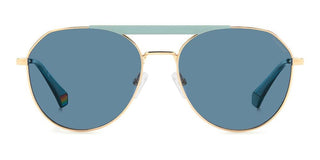 Polaroid PLD 6211/S/X unisex Gold Geometric Sunglasses