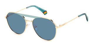 Polaroid PLD 6211/S/X unisex Gold Geometric Sunglasses