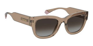 Polaroid Pld 6213/s/xn Women Brown Squared Sunglasses