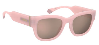 Polaroid Pld 6213/s/xn Women Pink Squared Sunglasses