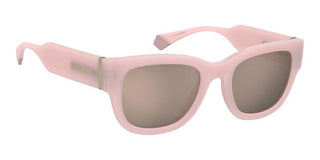 Polaroid Pld 6213/s/xn Women Pink Squared Sunglasses