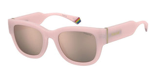 Polaroid Pld 6213/s/xn Women Pink Squared Sunglasses
