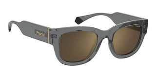 Polaroid Pld 6213/s/xn Women Grey Squared Sunglasses