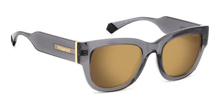 Polaroid Pld 6213/s/x Women Grey Squared Sunglasses
