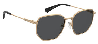 Polaroid Pld 6214/s/xn Unisex Gold Geometric Sunglasses