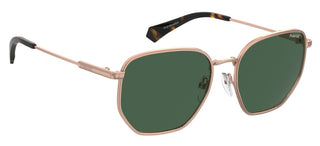 Polaroid Pld 6214/s/xn Unisex Gold Geometric Sunglasses
