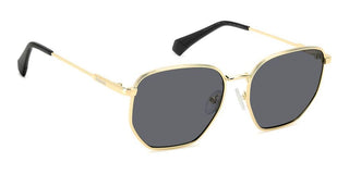 Polaroid PLD 6214/S/X unisex Gold Pilot Sunglasses