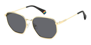 Polaroid PLD 6214/S/X unisex Gold Pilot Sunglasses