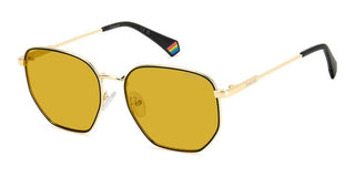 Polaroid PLD 6214/S/X unisex Gold Pilot Sunglasses