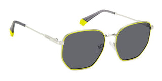 Polaroid PLD 6214/S/X unisex Silver Pilot Sunglasses