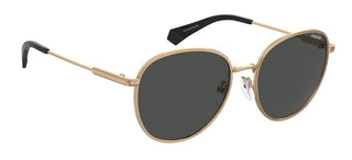 Polaroid Pld 6215/s/xn Unisex Gold Pantos Sunglasses