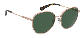 Polaroid Pld 6215/s/xn Unisex Gold Pantos Sunglasses