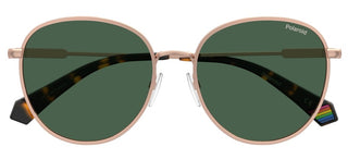 Polaroid Pld 6215/s/xn Unisex Gold Pantos Sunglasses